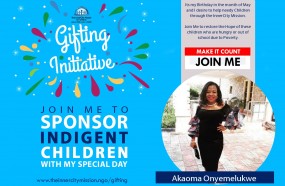 SAVING THE LIVES OF INDIGENT CHILDREN THROUGH MY BIRTHDAY 