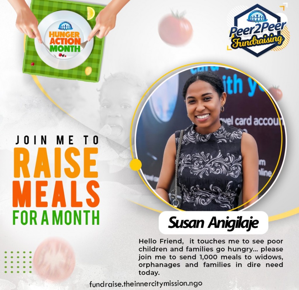 JOIN ME TO FEED THE NEEDY