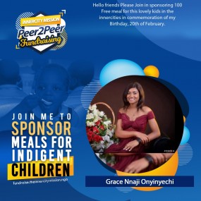 JOIN ME TO GIFT MEALS TO 100 CHILDREN 