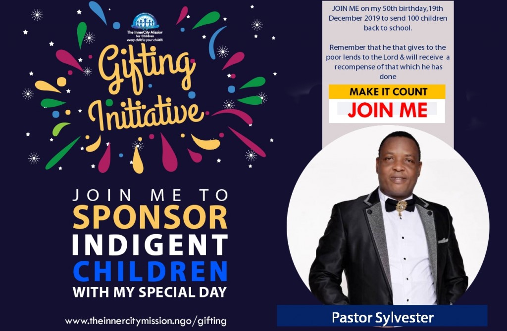 JOIN ME TO SEND 100 CHILDREN BACK TO SCHOOL