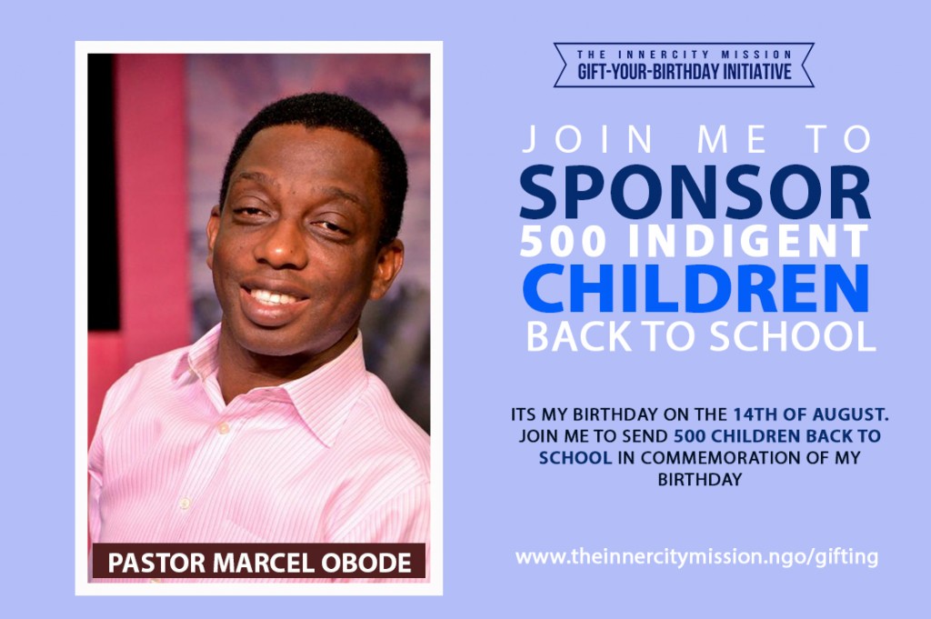 Join Me To Sponsor 500 Children Back To School