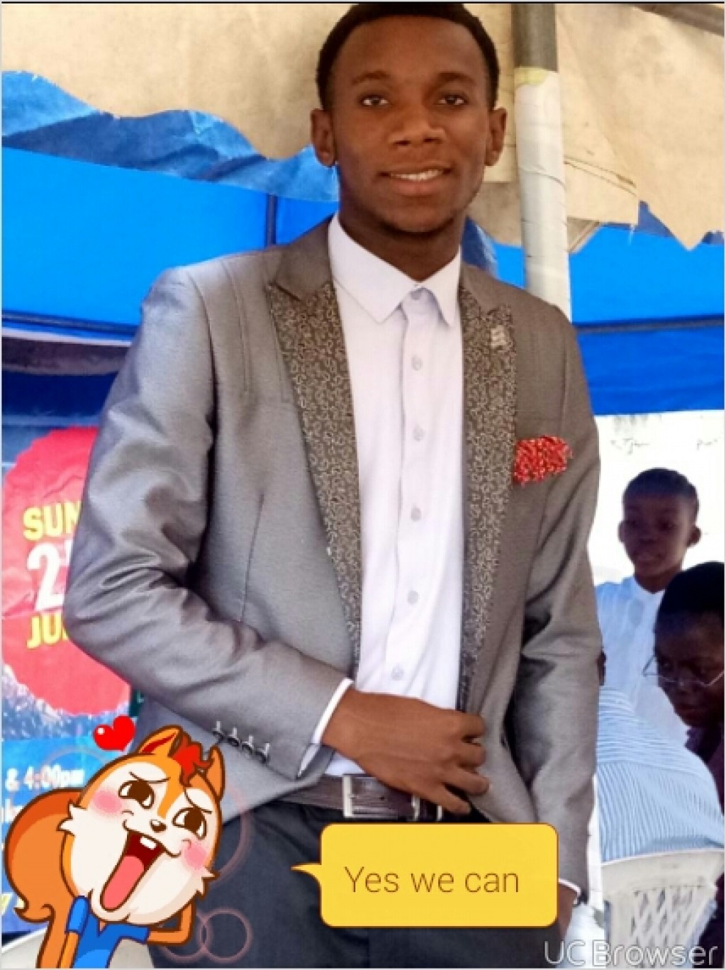 Feeding children on children's  day 