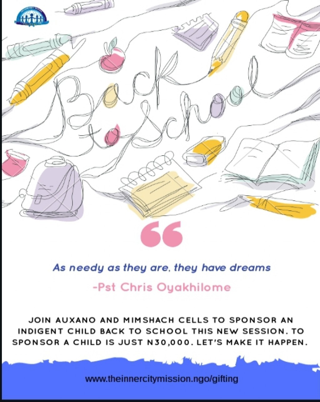 Auxano/Mimshach's Back to School Campaign 