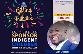 JOIN ME TO SAVE 500 CHILDREN FROM THE THREAT OF HUNGER