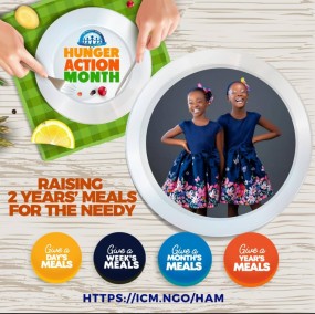 JOIN US TO RAISE 2 YEARS MEAL FOR AN INDIGENT CHILD